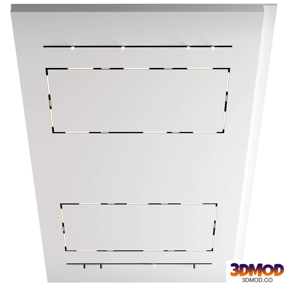 Ceiling with shadow joint 01