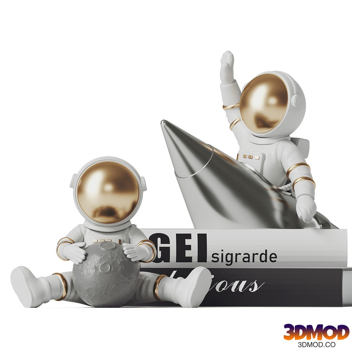 Astronaut 雕塑摆件