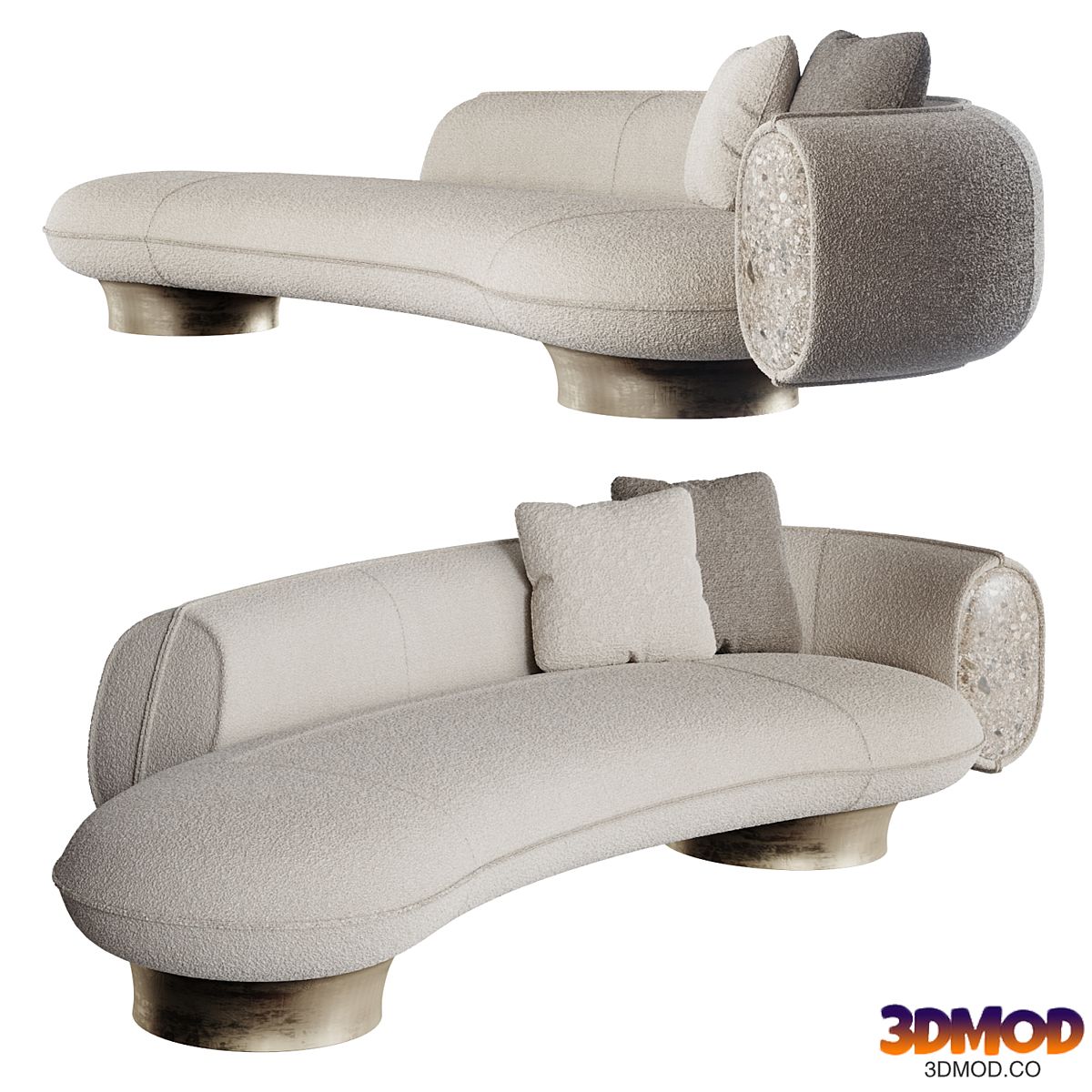 Sofa ENNE SUSPENCE B 多人沙发