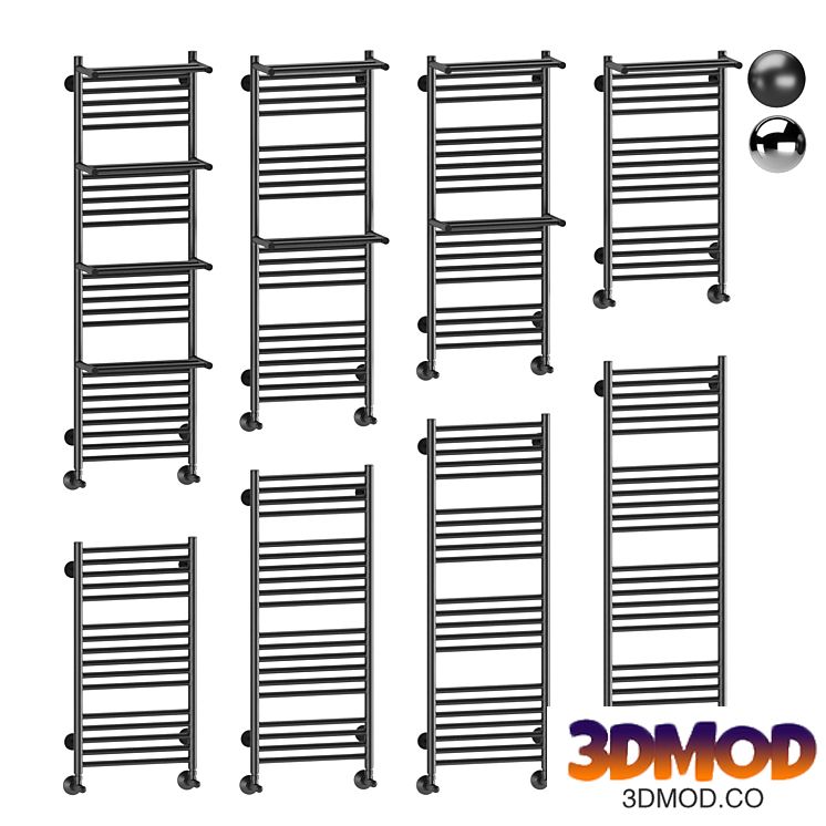 Water heated towel rail Terminus Aurora