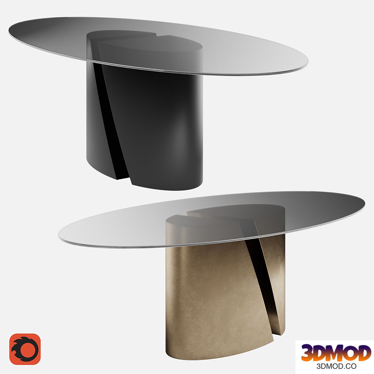 Lago Oval Table Wadi 餐桌