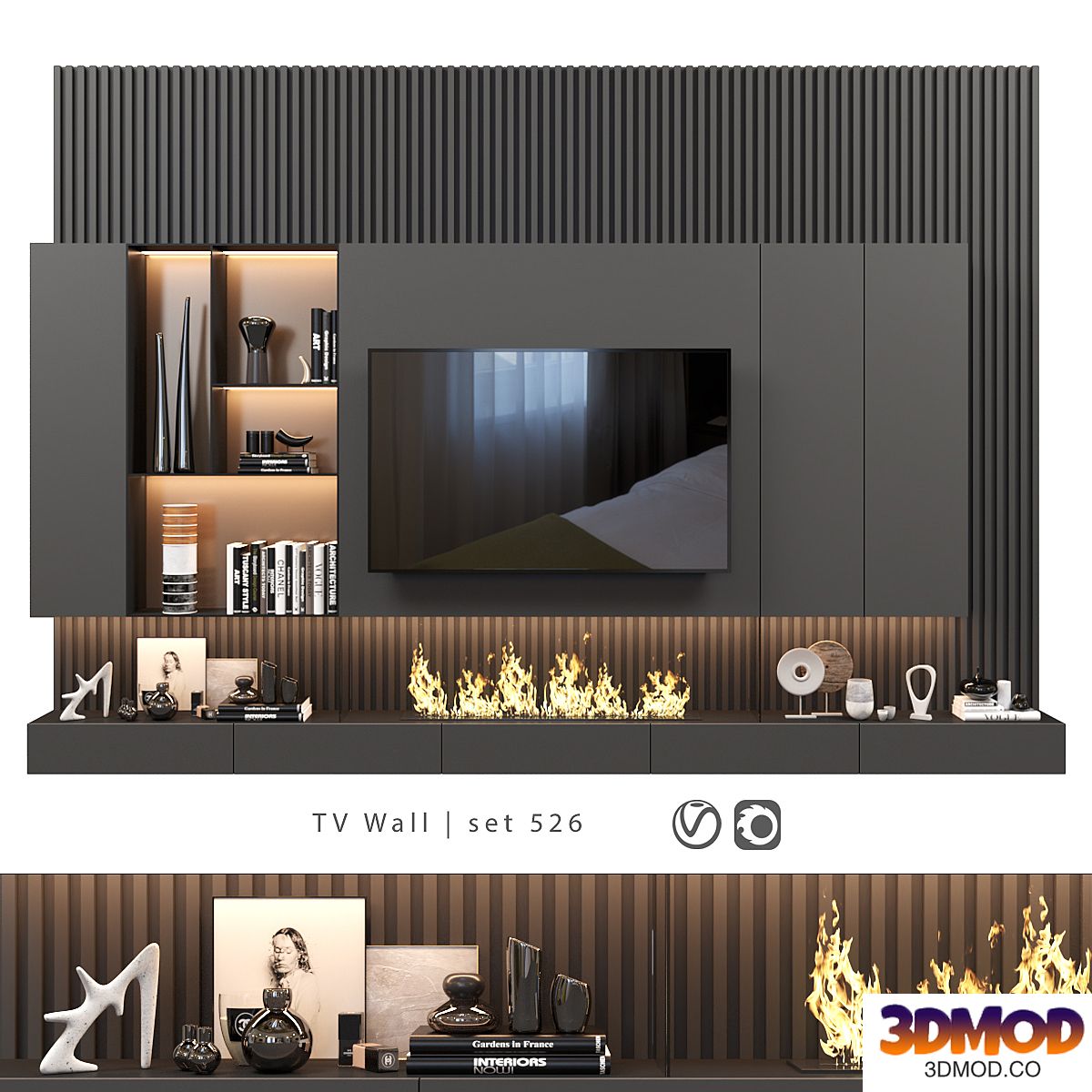 TV Wall | set 526