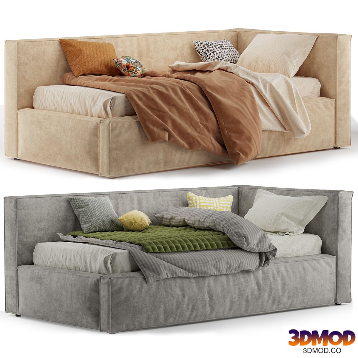 Soft children's bed