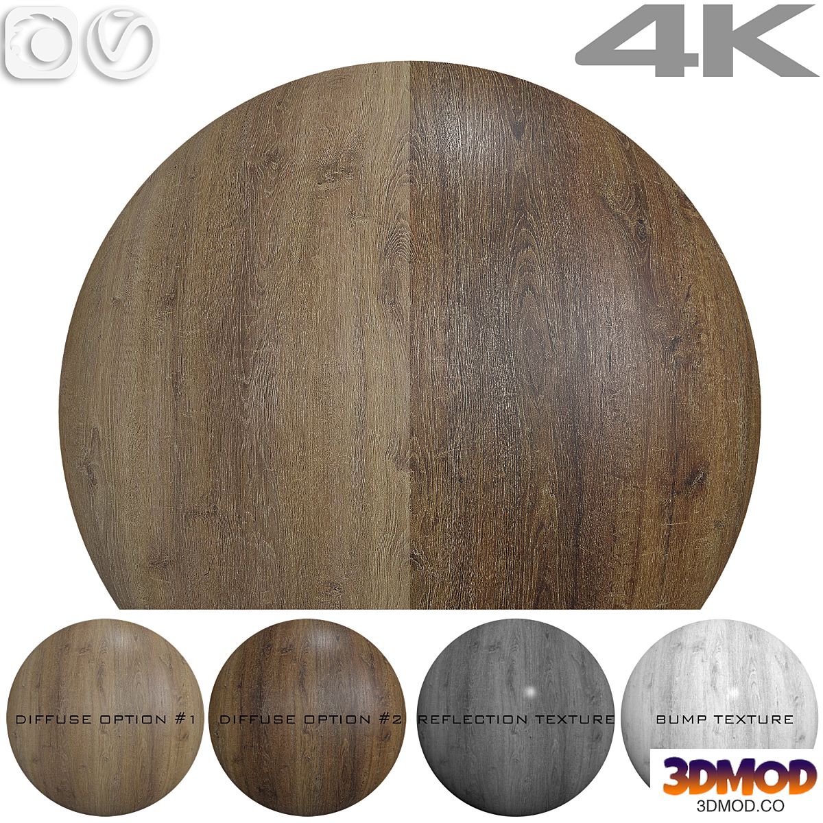 Wood texture - Oak №16