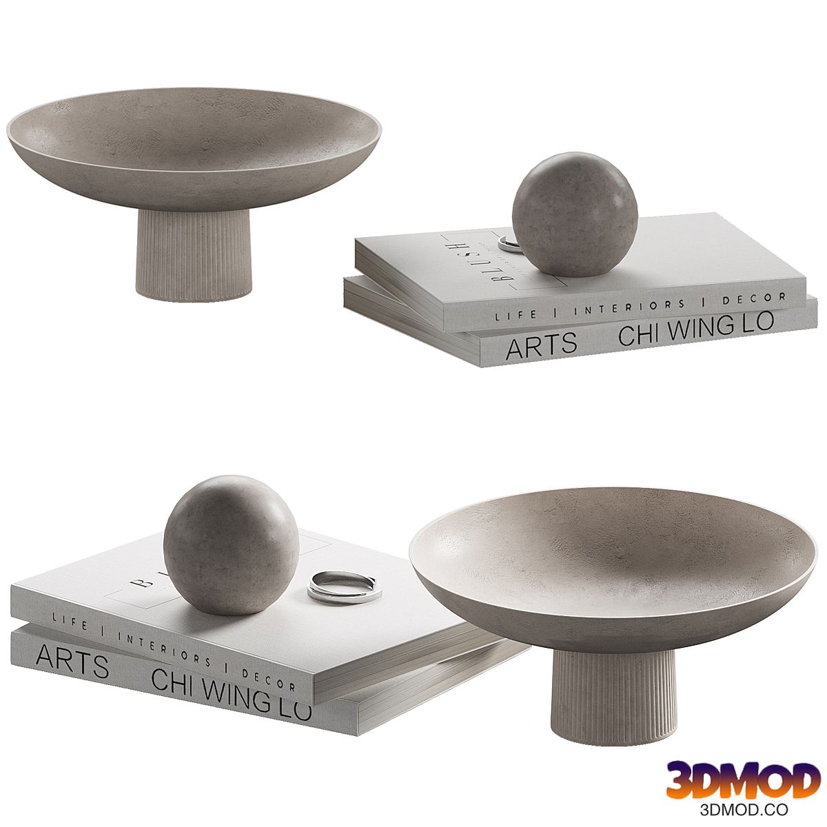 Decorative coffee table set 19