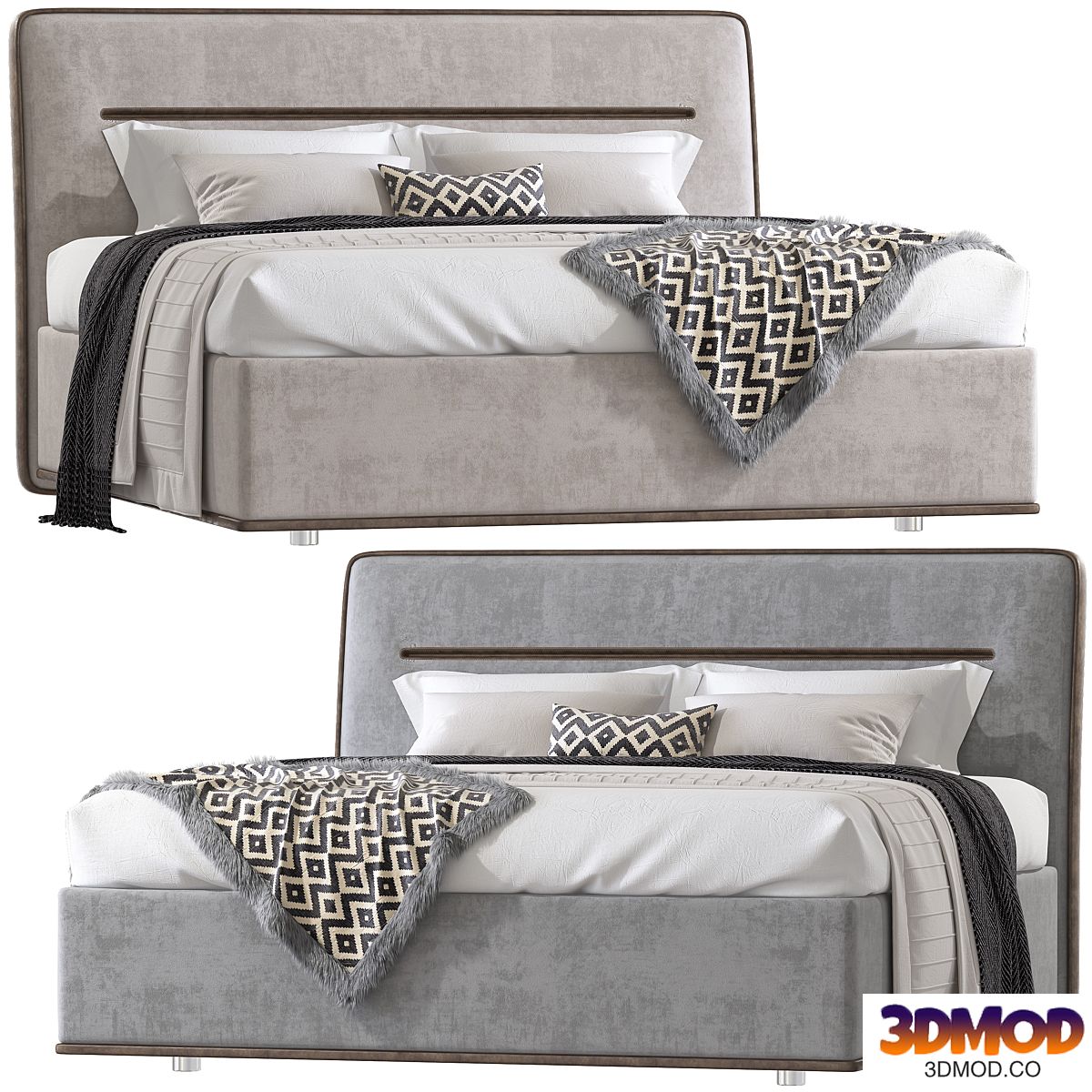 Double bed 78. 双人床
