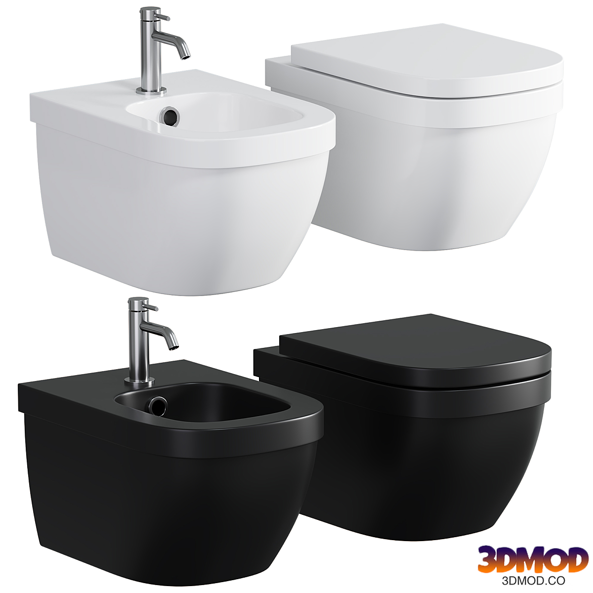 Grohe Euro Ceramika miska WC wisząca z PureGuard biel alpejska 3932800H 马桶