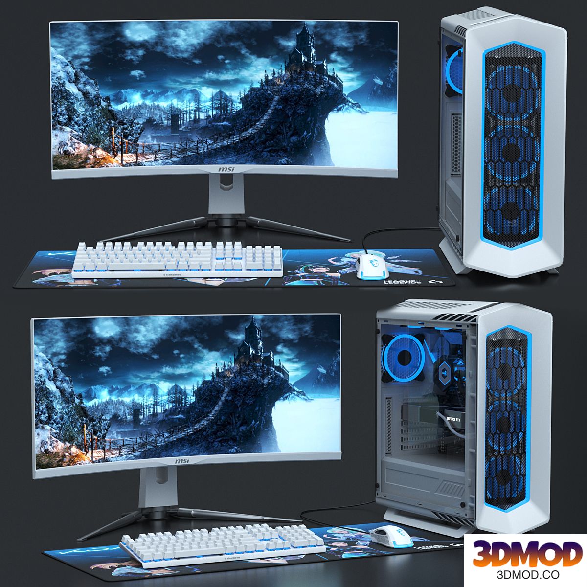 PC Gamer Set 4 电脑