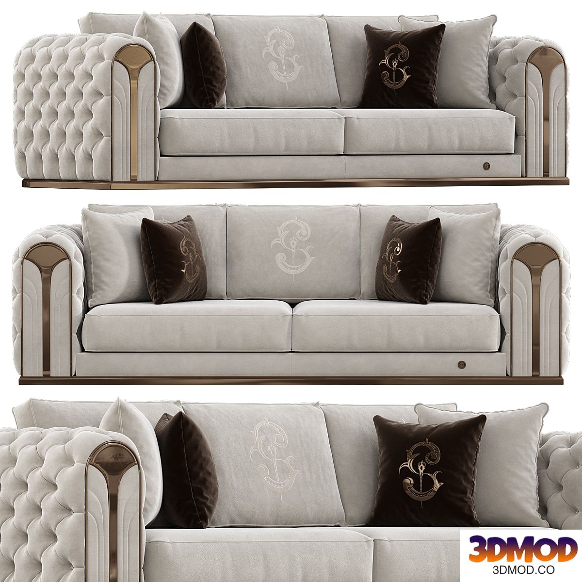Luxury Italy Sassuolo Sofa