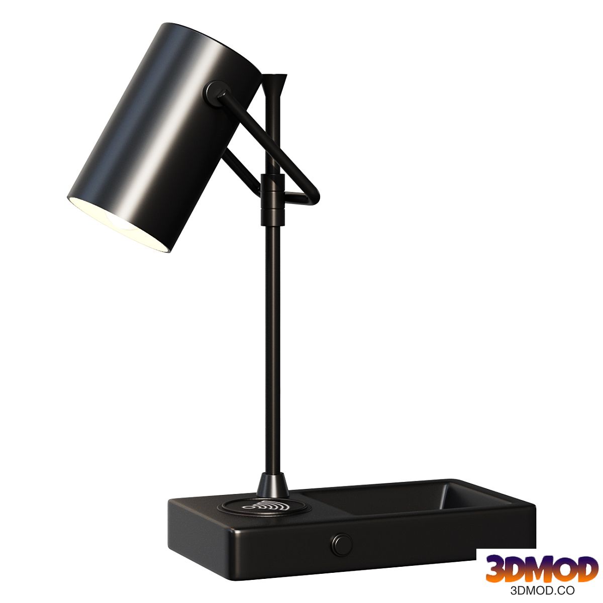 Table lamp Catchall Wireless Charging Lamp with USB work lamp 台灯