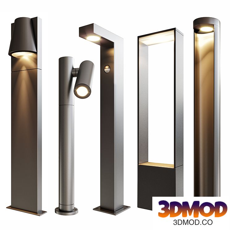 Lucide bollard lights 落地灯