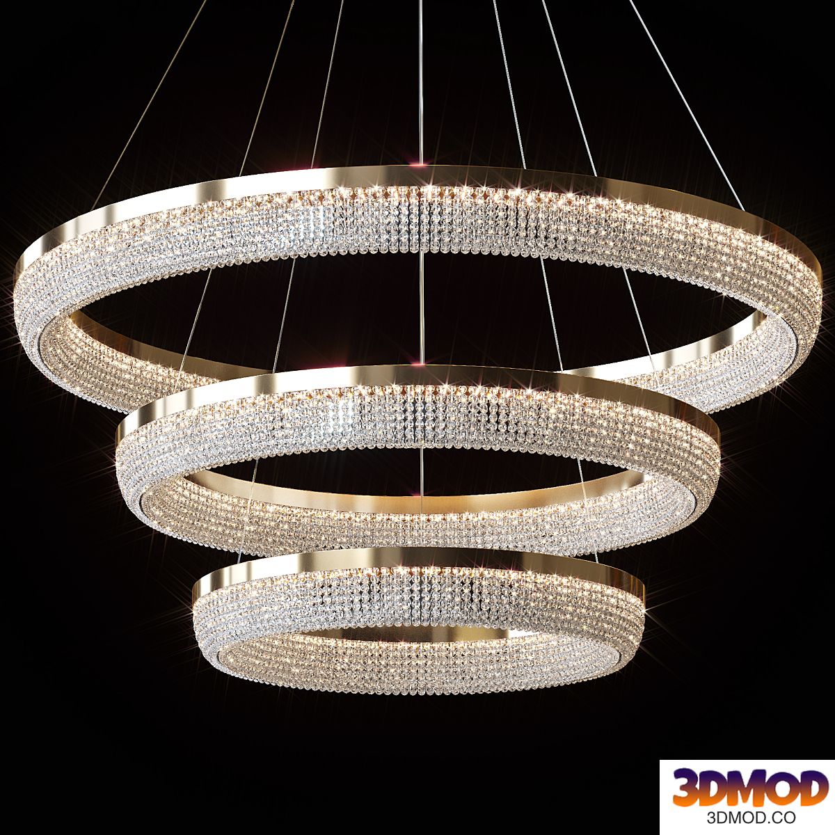 Pendant chandelier CARMEN by Lampatron⌀ 45cm ⌀ 60cm ⌀ 80cm 吊灯