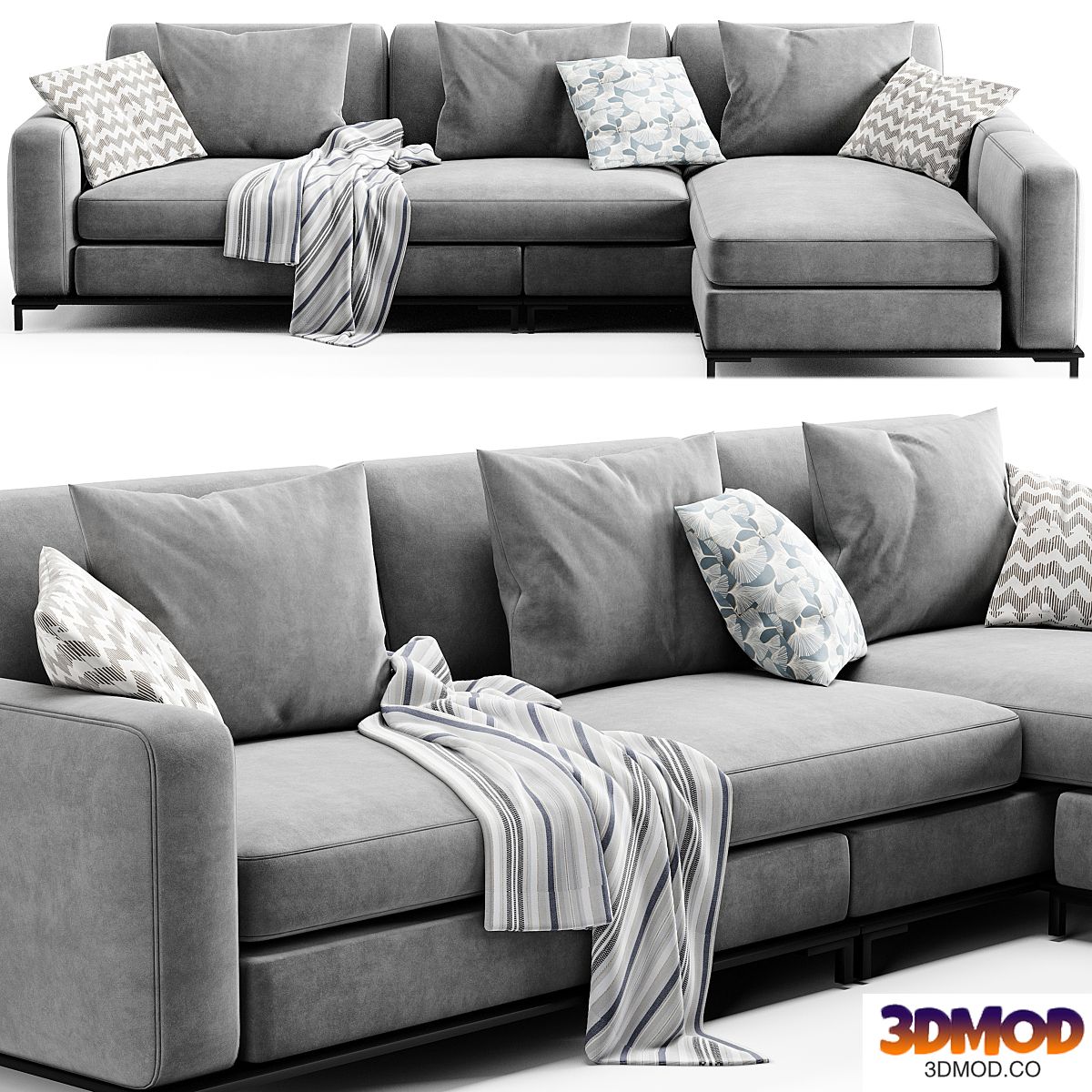 boconcept sofa 多人沙发