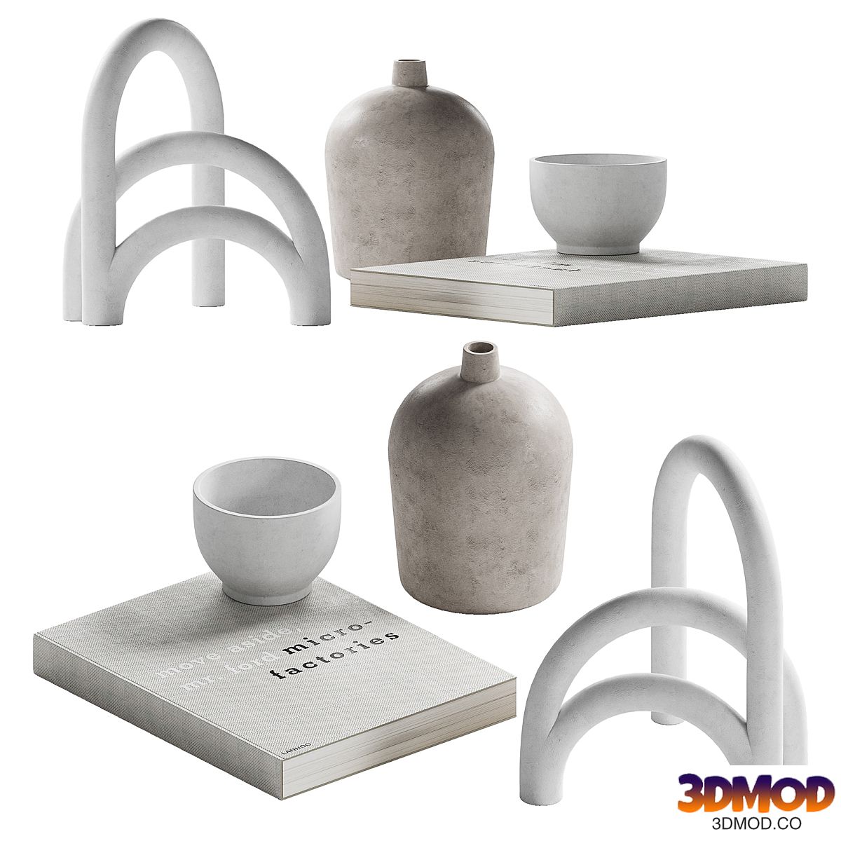 Decorative coffee table set 17