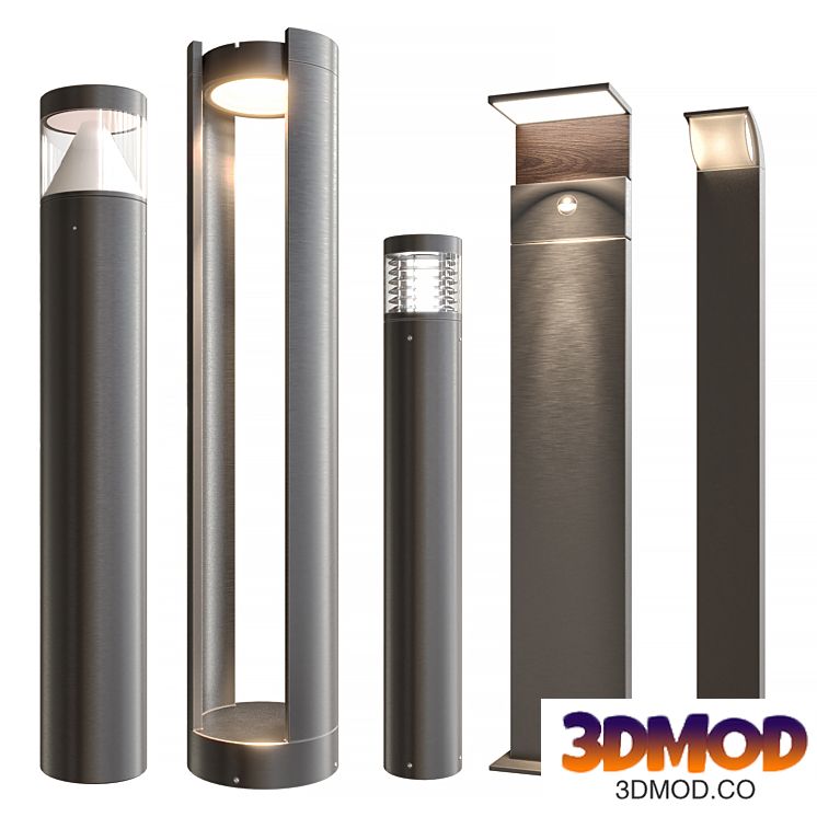 Lucande bollard lights 落地灯