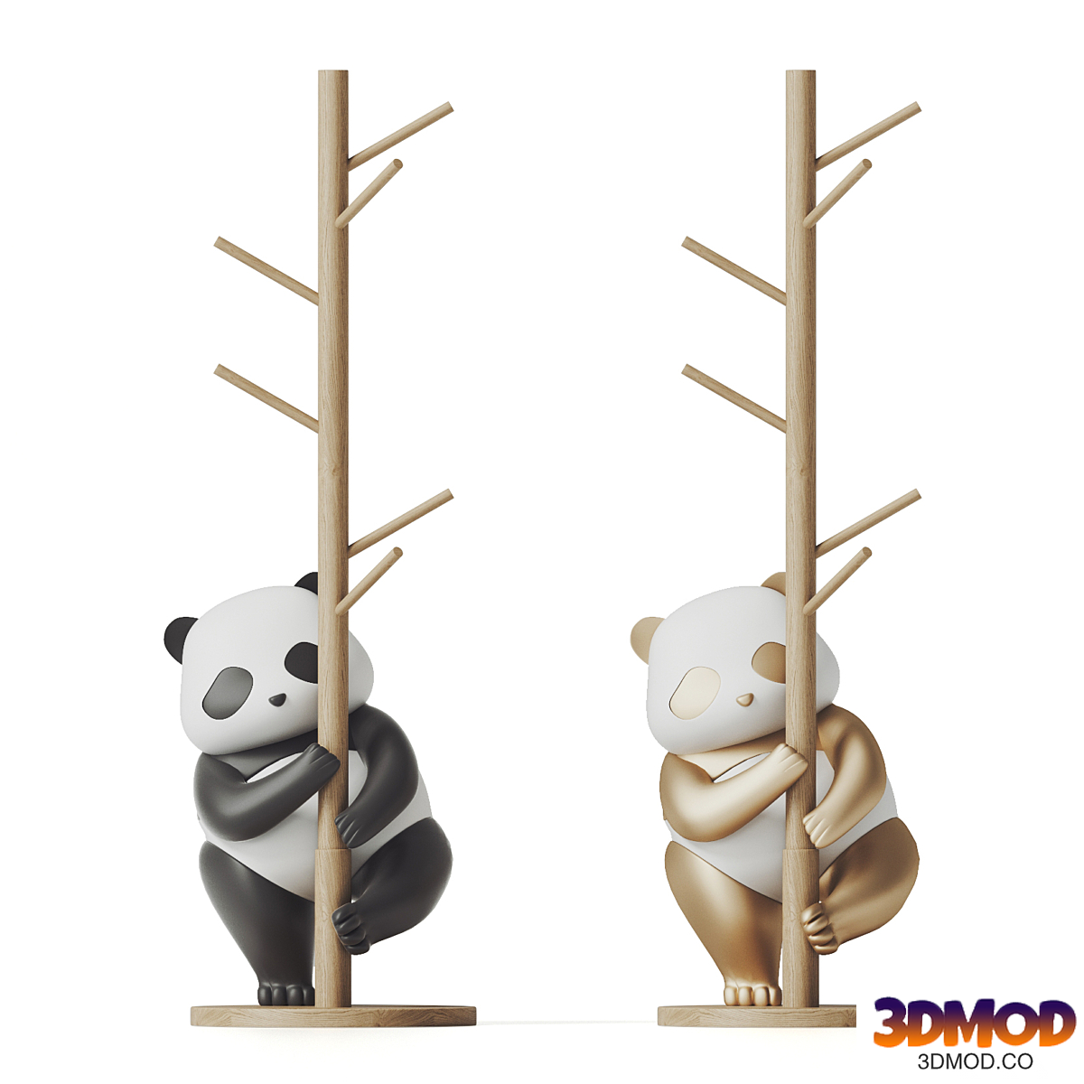 Panda floor hanger 装饰品摆件