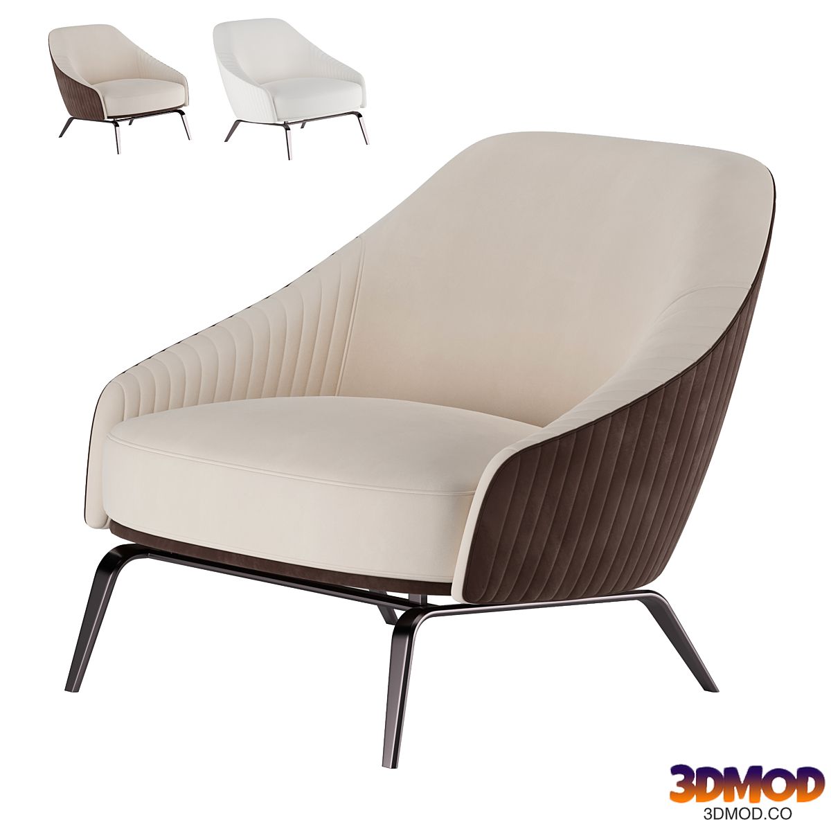 Whitney armchair by Longhi