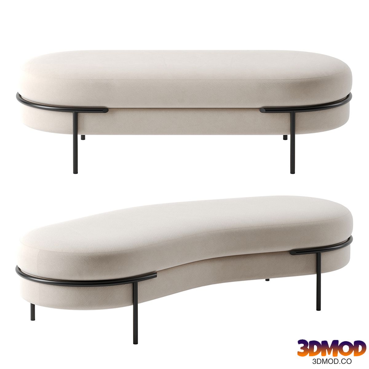 Lloyd bench by Longhi