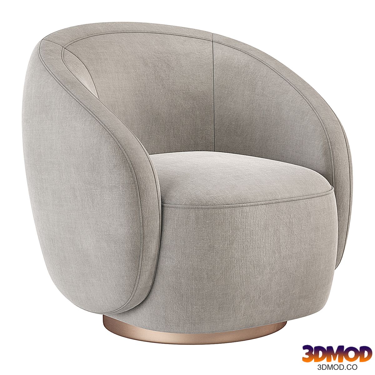 Kelly Wearstler Wetherly Swivel Chair