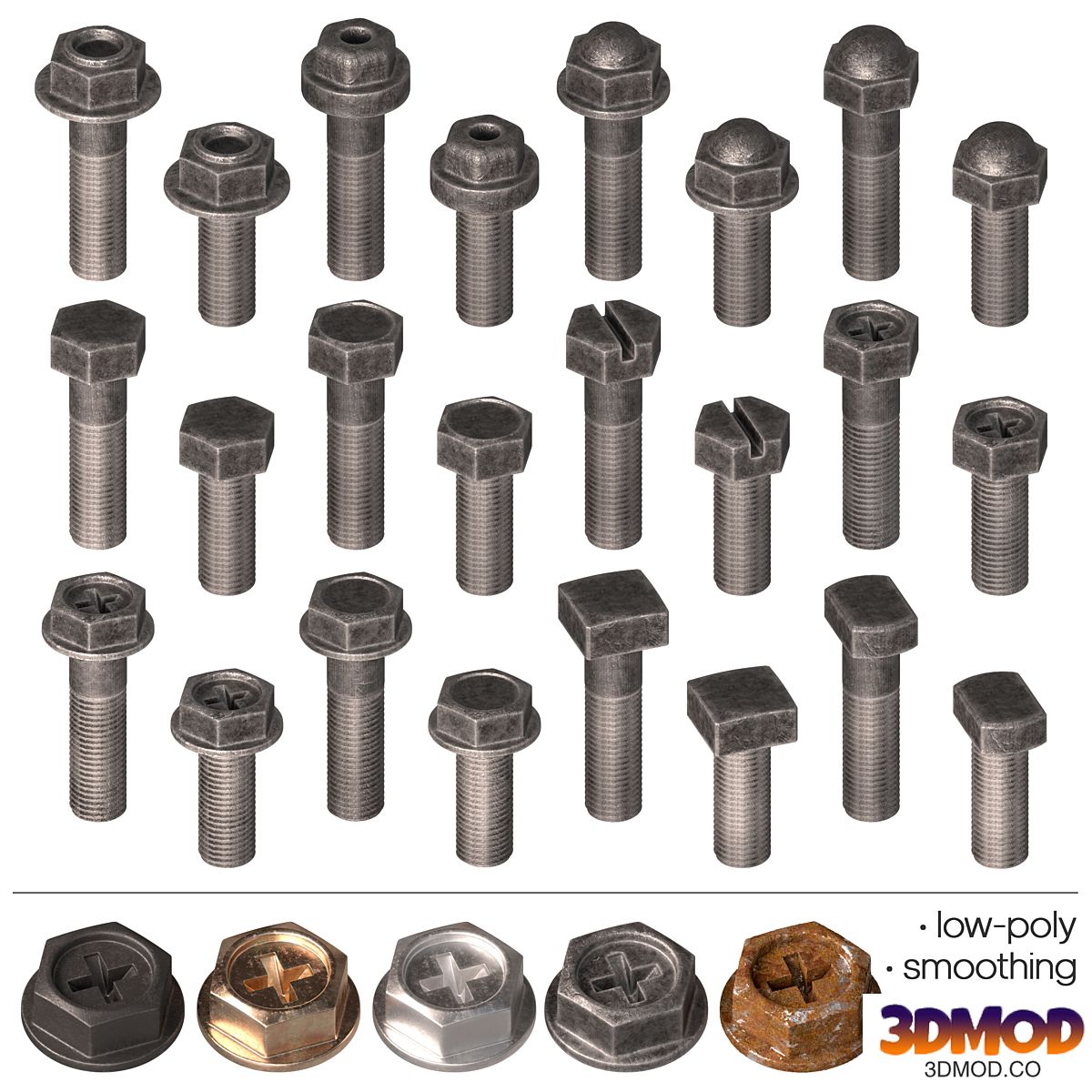 Bolts - Set-4 五金