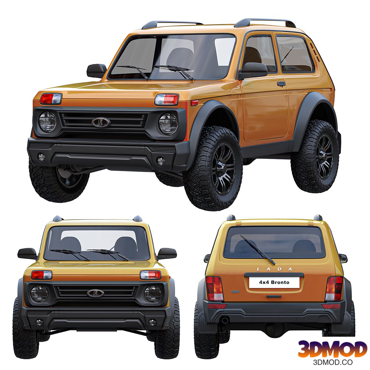 Lada Niva Bronto 4x4 汽车