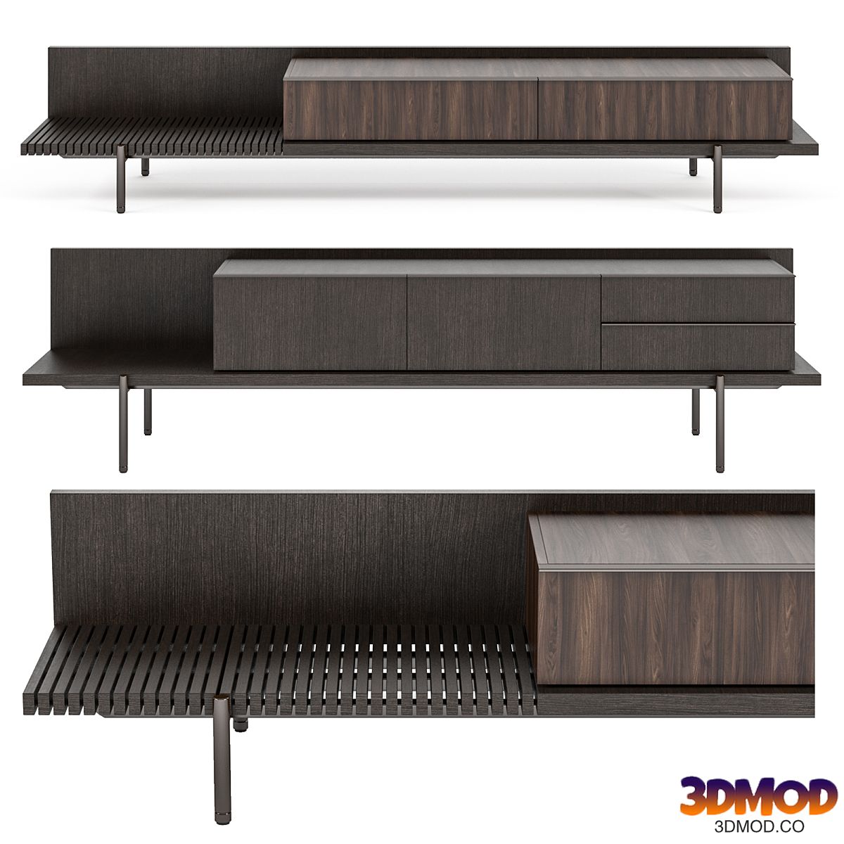 Minotti Superquadra 电视柜