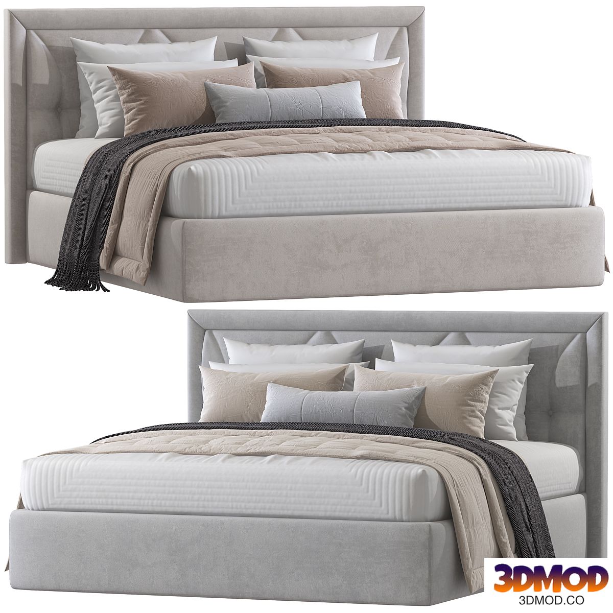 Double bed 87.