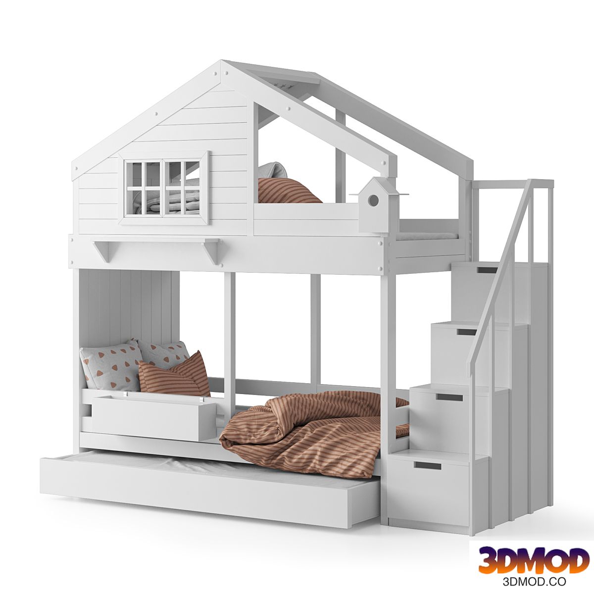 Bukwood bed-house "Cozy Nest"