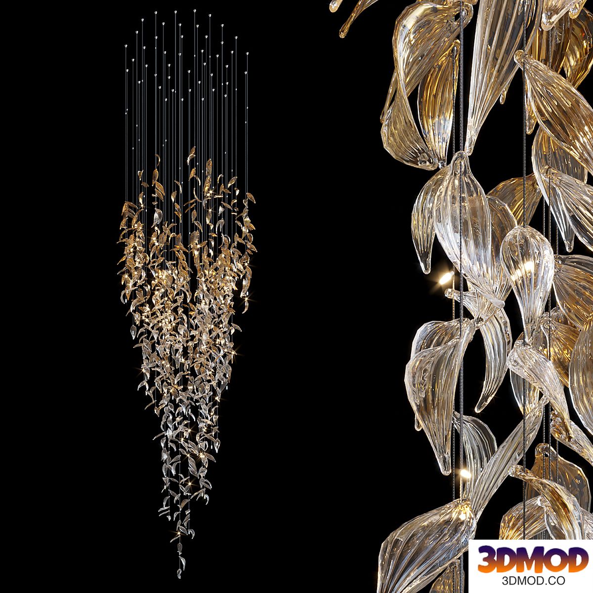 Hanging Arrangement Vargov Design - Willow 吊灯