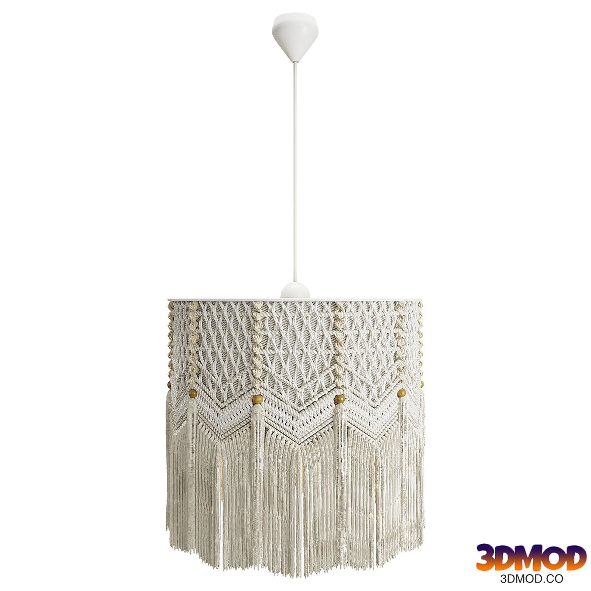 boho lampshade 吊灯