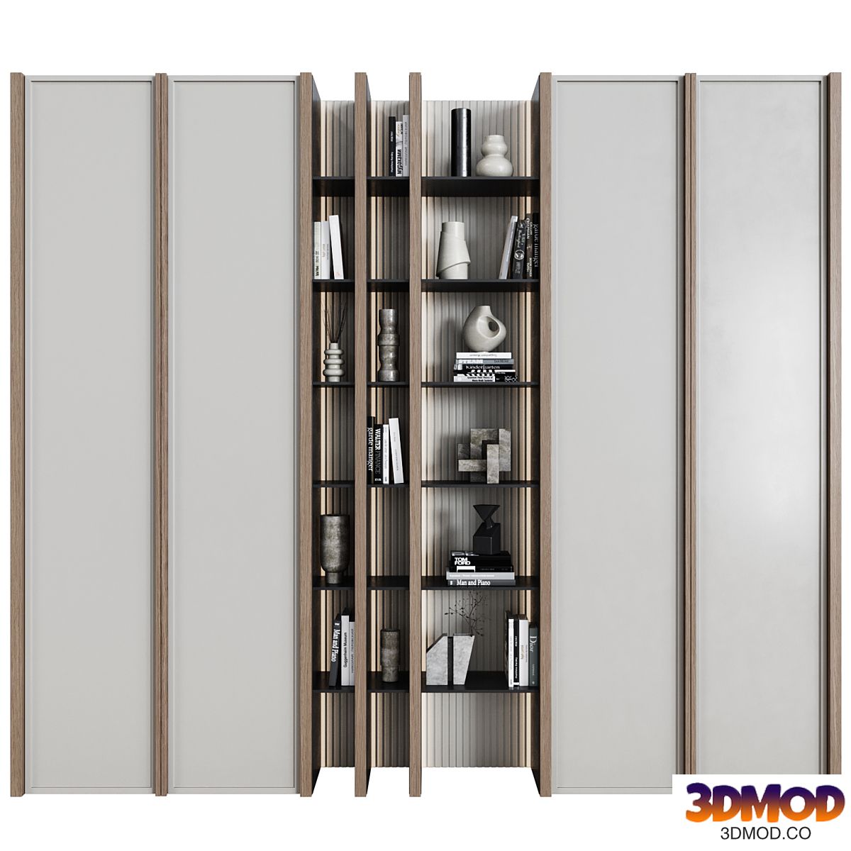 Wardrobe in modern style 43