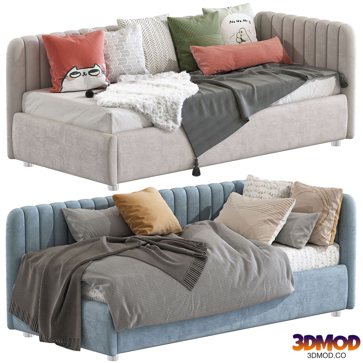 Modern style sofa bed 236 单人床