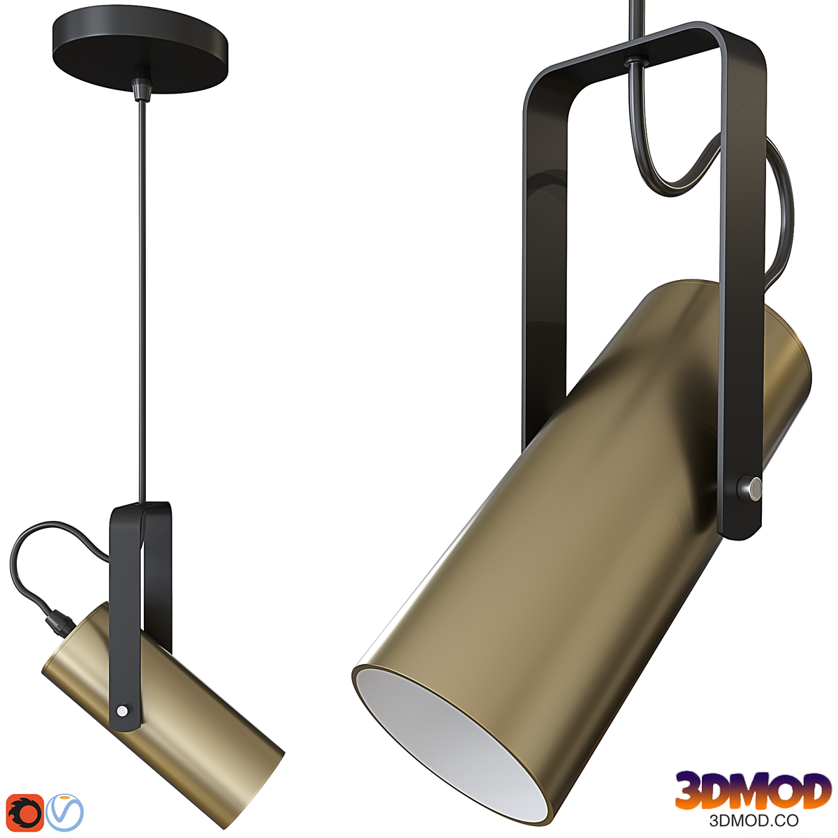 Pendant lamp Lumion Claire 3714/1