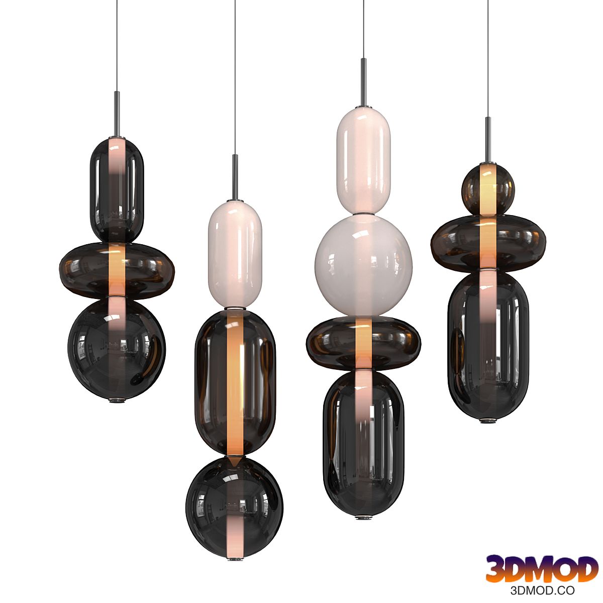 Pebbles cor pendant 吊灯