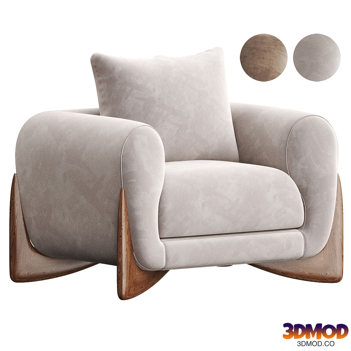 SOFTBAY Armchair By Porada 单人沙发