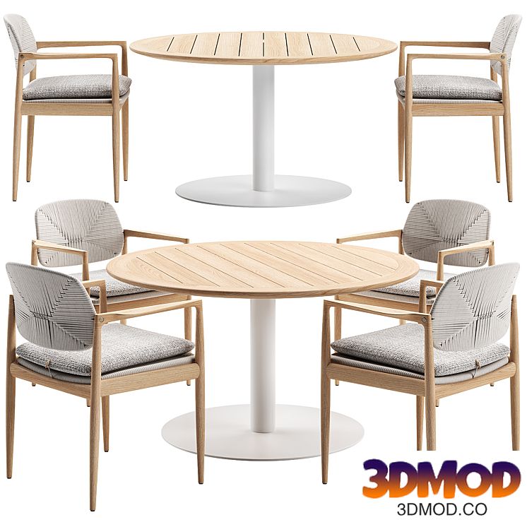 Minotti Outdoor Dining Set