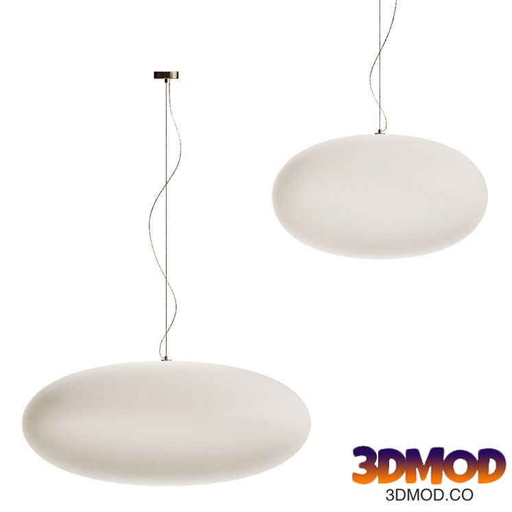 Vibia VOL Blown glass pendant lamp