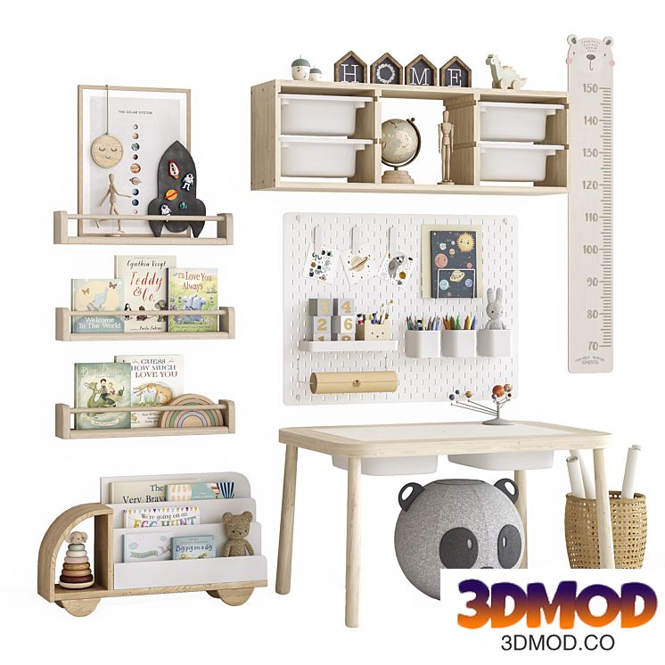 Toys, decor and furniture for nursery 2
