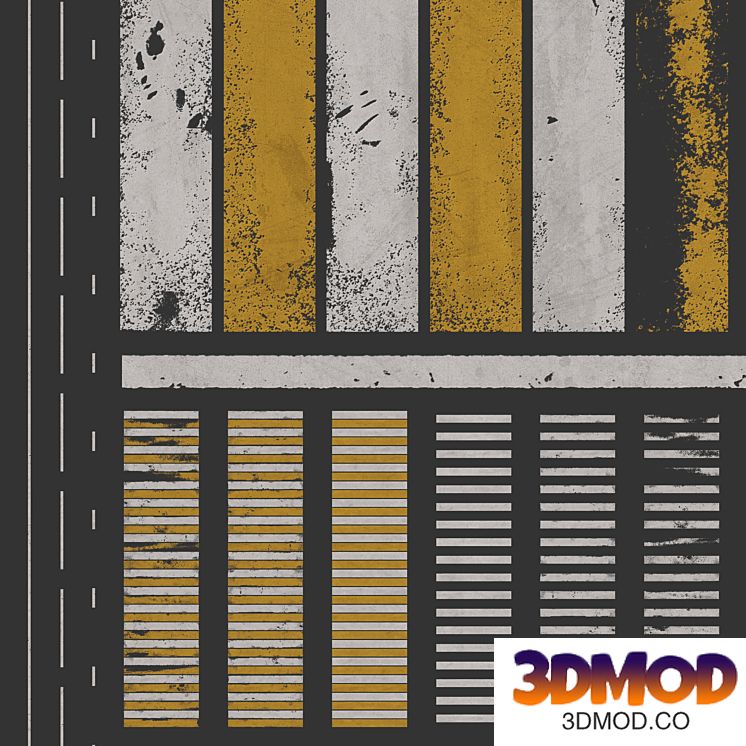 road markings