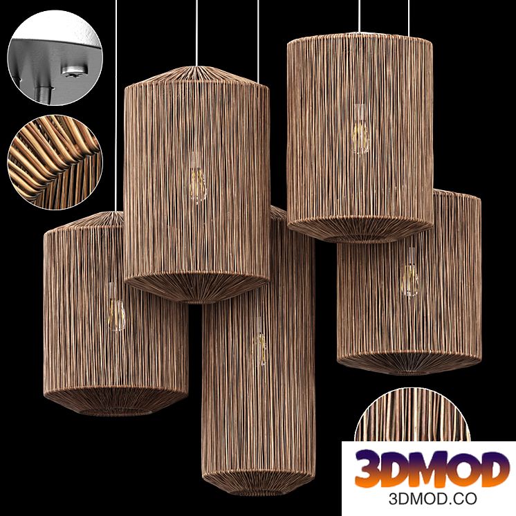 Lamp ratten barrell n12