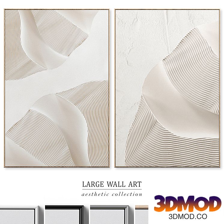 Bohemian Relief Plaster Wall Art C-610