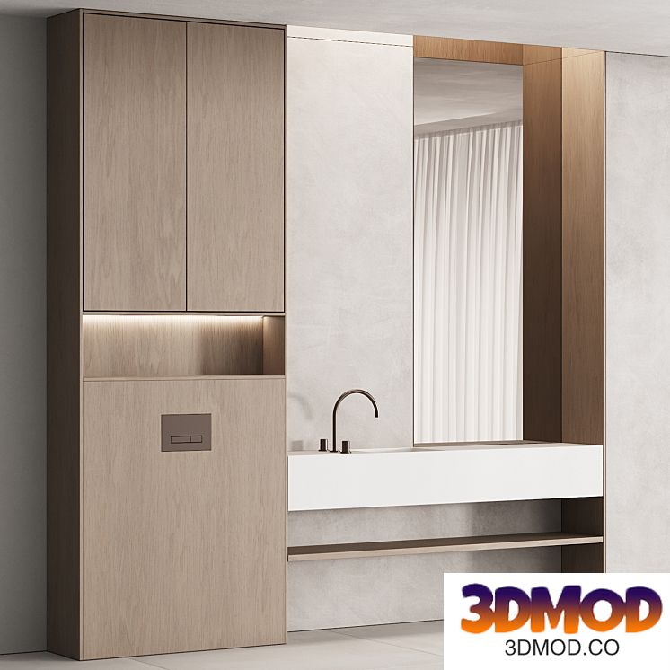 201 bathroom furniture 05 minimal modern wood 01