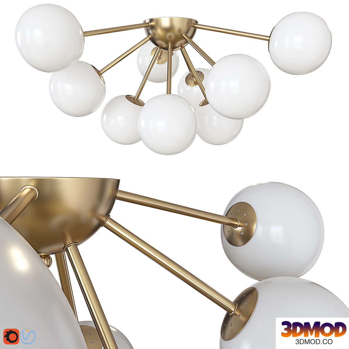 Ceiling lamp Freya Alexis