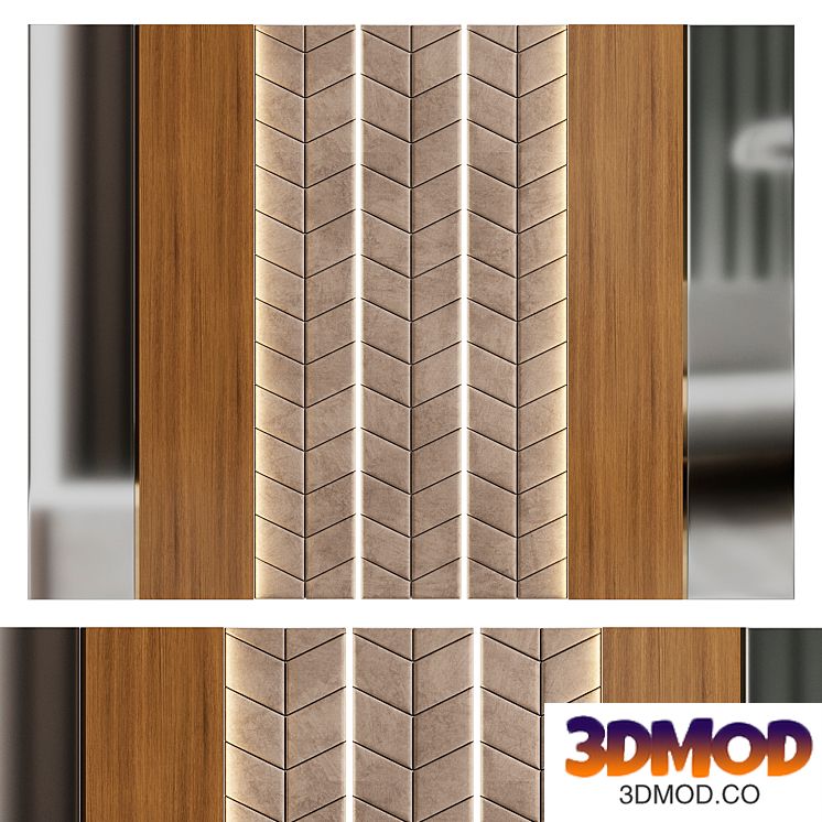 Decorative wall panel №19