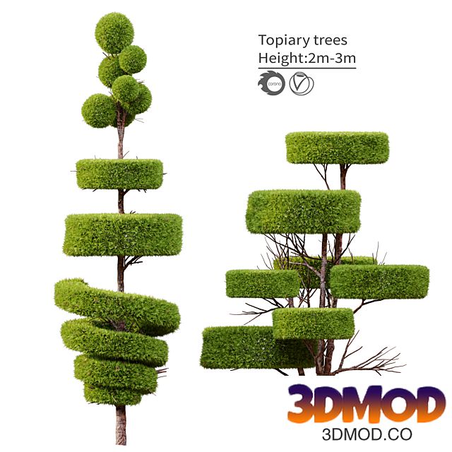 Topiary trees