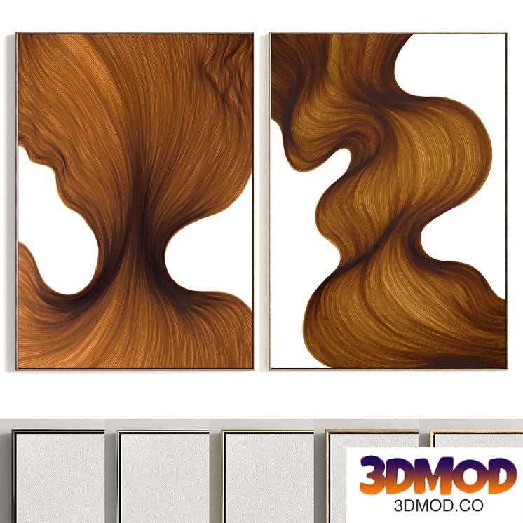 Plaster Two Photo Frame 290