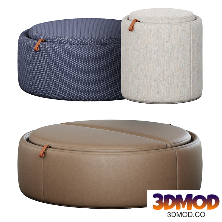 Tumidei Pill Pouf Set