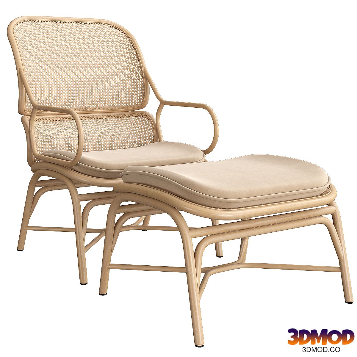 Expormim Frames Lounge Chair