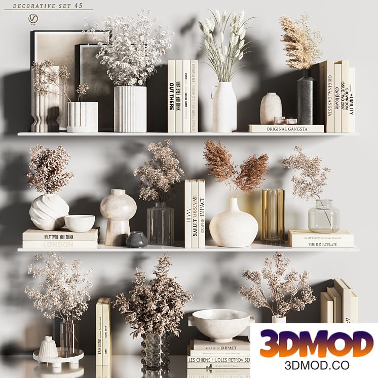 decorative set 45(vray)