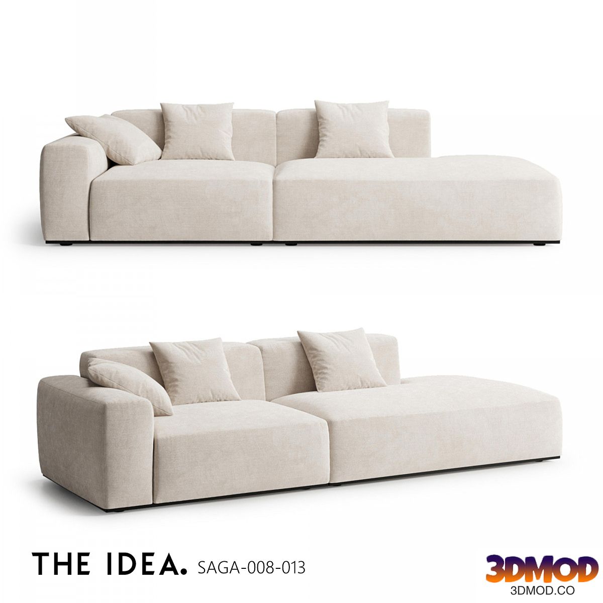 OM THE-IDEA modular sofa SAGA 008-013